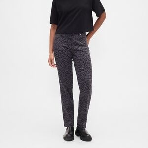 Joe Fresh 27 4 28" Animal Print Denim Slim Skinny Jeans Sz 27